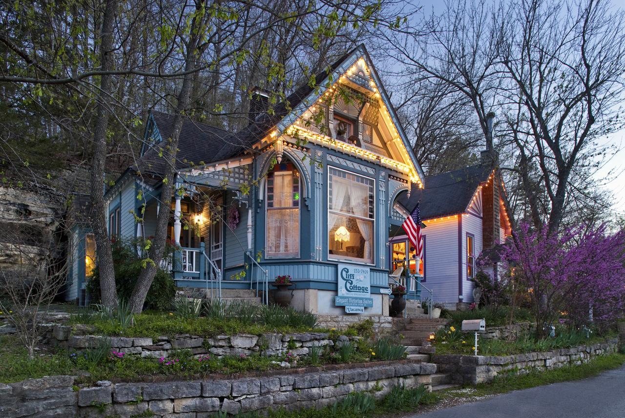Cliff Cottage Inn, Downtown Bed & Breakfast Eureka Springs Eksteriør billede