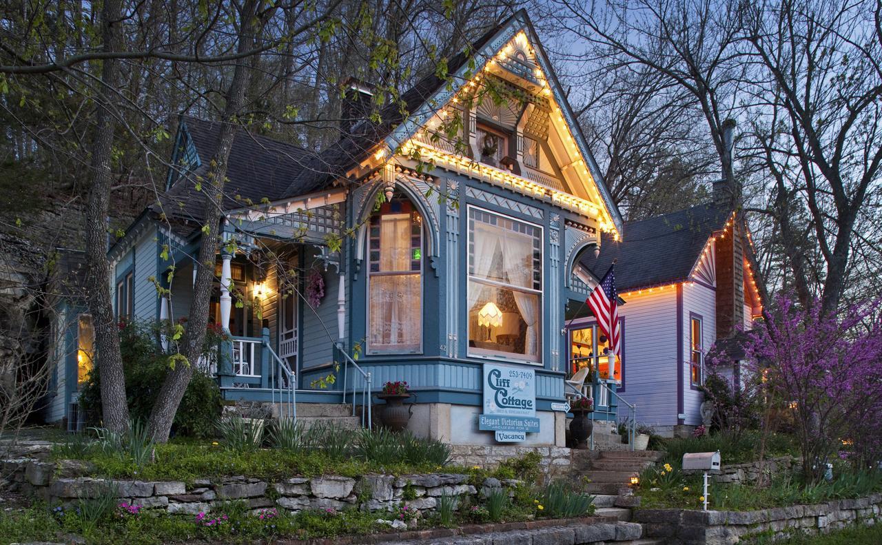 Cliff Cottage Inn, Downtown Bed & Breakfast Eureka Springs Eksteriør billede